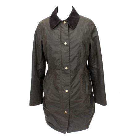 Barbour Belsay Wax Jacket Olive