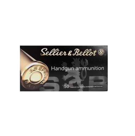 Sellier & Bellot .38 Spl LWC 148gr 38B 