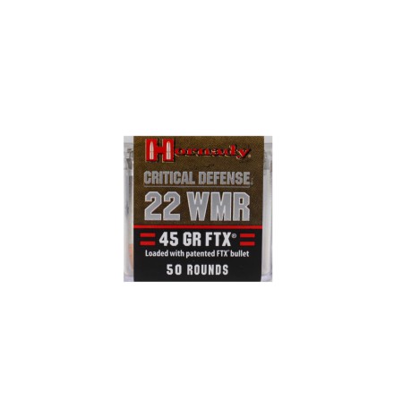 Hornady 22WMR Critical Defense 45gr 