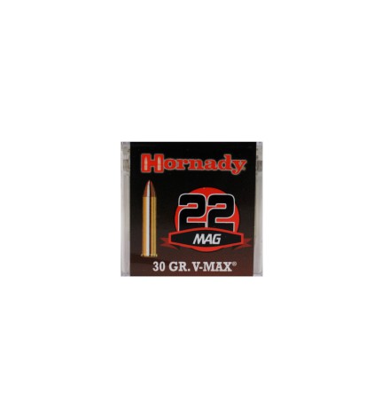 Hornady 22WMR V-Max 30gr