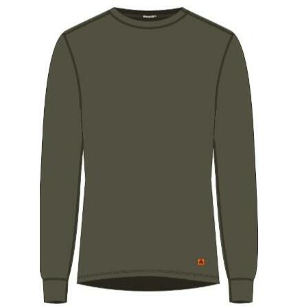 Aclima Wool Terry Crew Neck Olive Night 